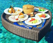 Floating trays